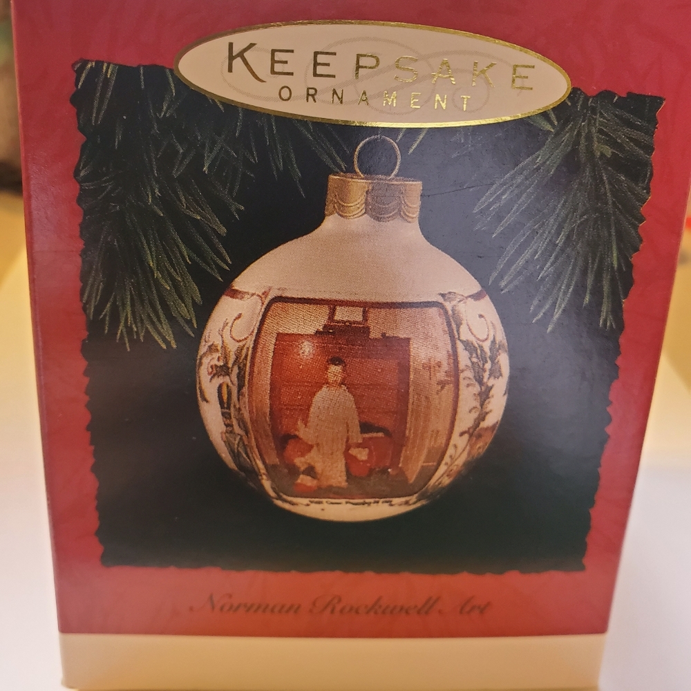 Hallmark Norman Rockwell 1994 ornament